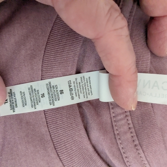 Bella Canvas Dusty Rose T-Shirt Poof I Lost Interest XL NWOT - Picture 5 of 6